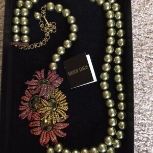 Heidi Daus Vintage Gerber Daisy Necklace